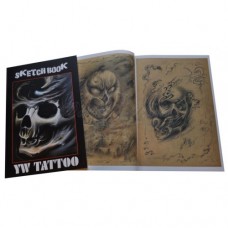 YW Tattoo Flash Book Skulls, Flowers, Animals